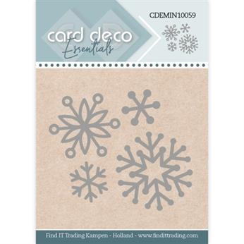 Card Deco dies mini Iskrystaller 5x4,2cm